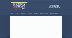 Desktop Screenshot of bronsautomotive.com